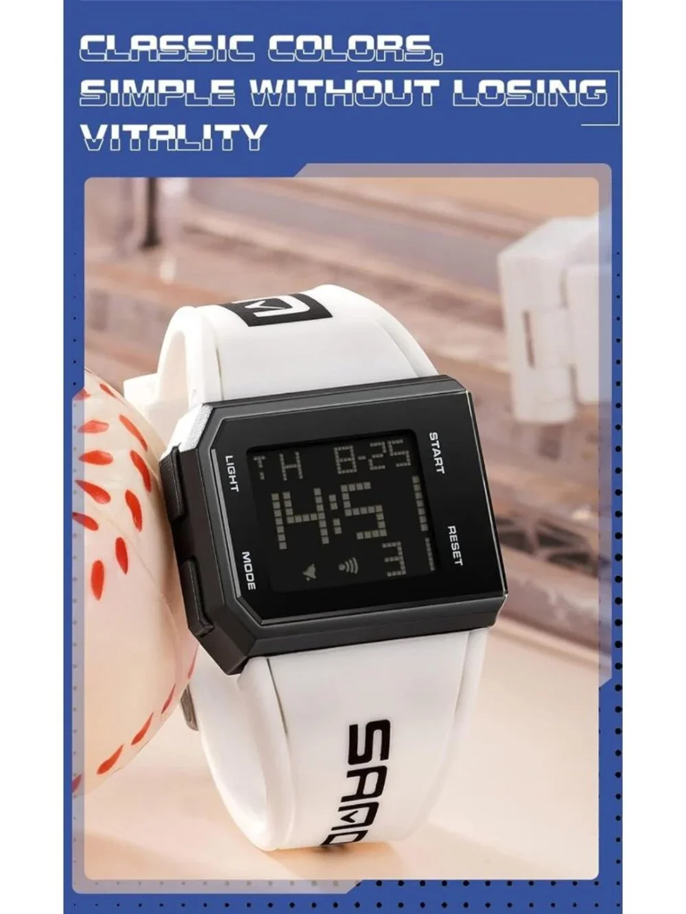 Multi-Functional Waterproof Sports Watch | Casual Glow Digital Timepiece for All